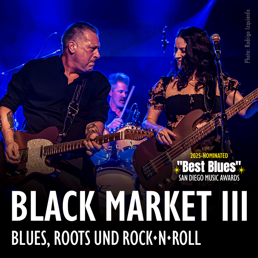 BLUES-WEEKEND | Konzert im 102 | Back Market III | Freitag | 14.11.25 | 20 Uhr |