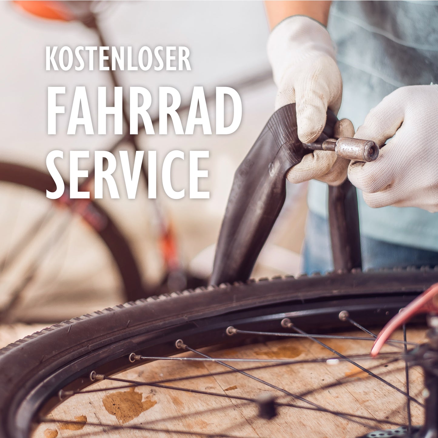 Fahrrad Workstation: Kostenlose Hilfe beim Fahrrad reparieren