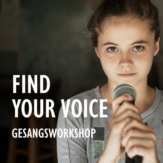 Find Your Voice  – Gesangsworkshop | Samstag, 25.05.24 | 15.30 - 19.00 Uhr
