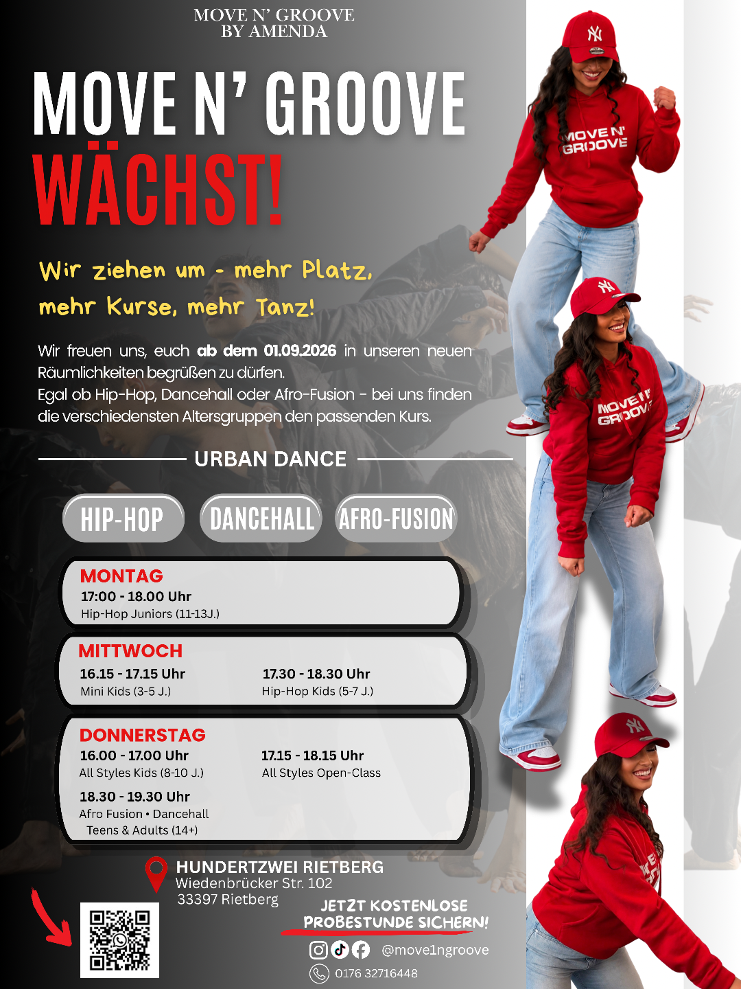 All Styles Open-Class | donnerstags | 17.15 - 18.15 |