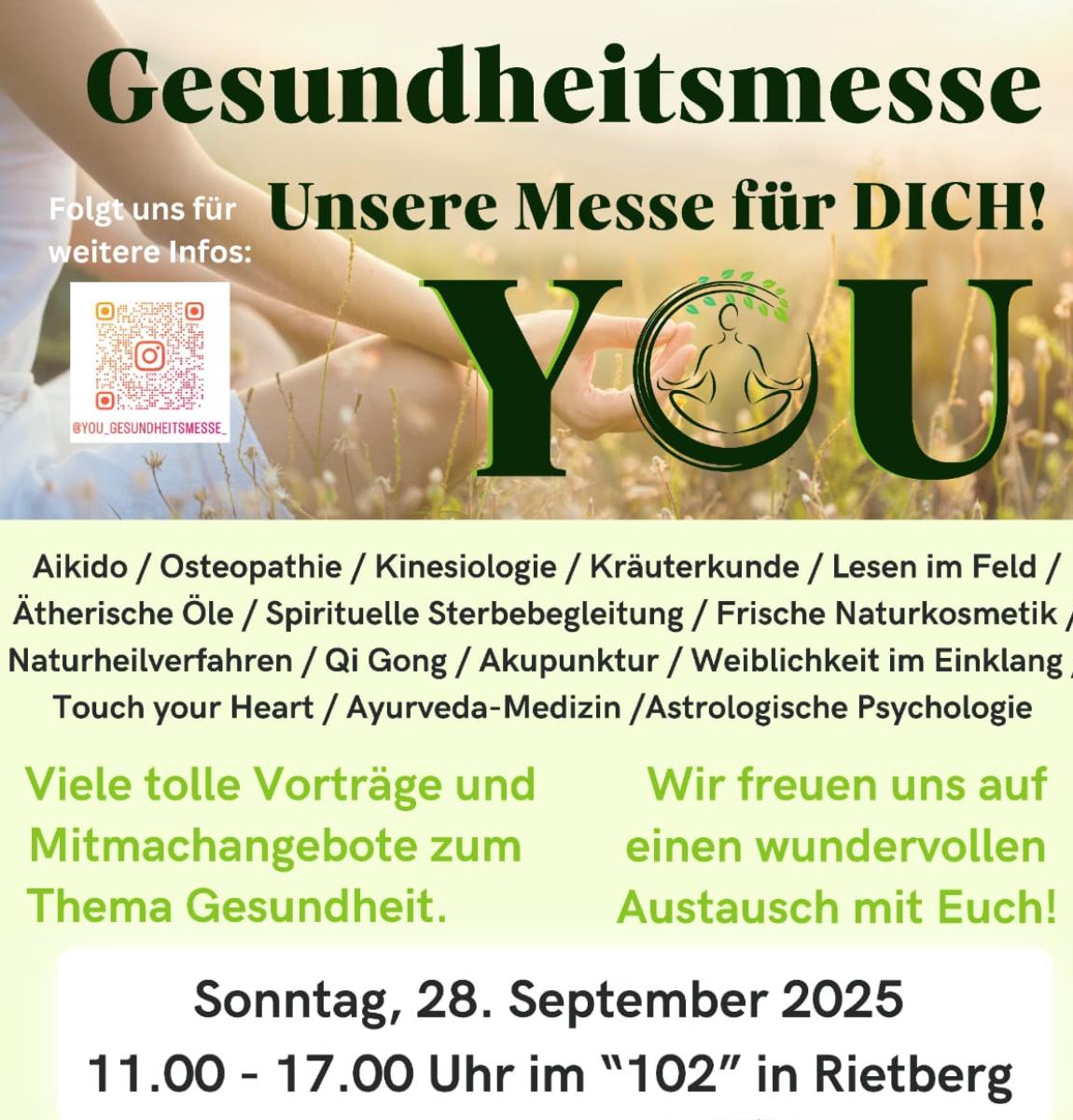 You Messe | Sonntag | 28.09.2025 | 11-17 Uhr |